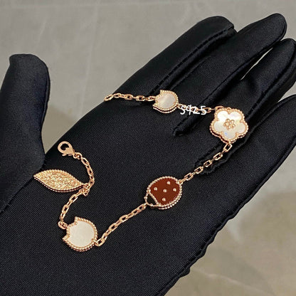[Renovia Jewelry]LUCKY SPRING 5 MOTIF BRACELET