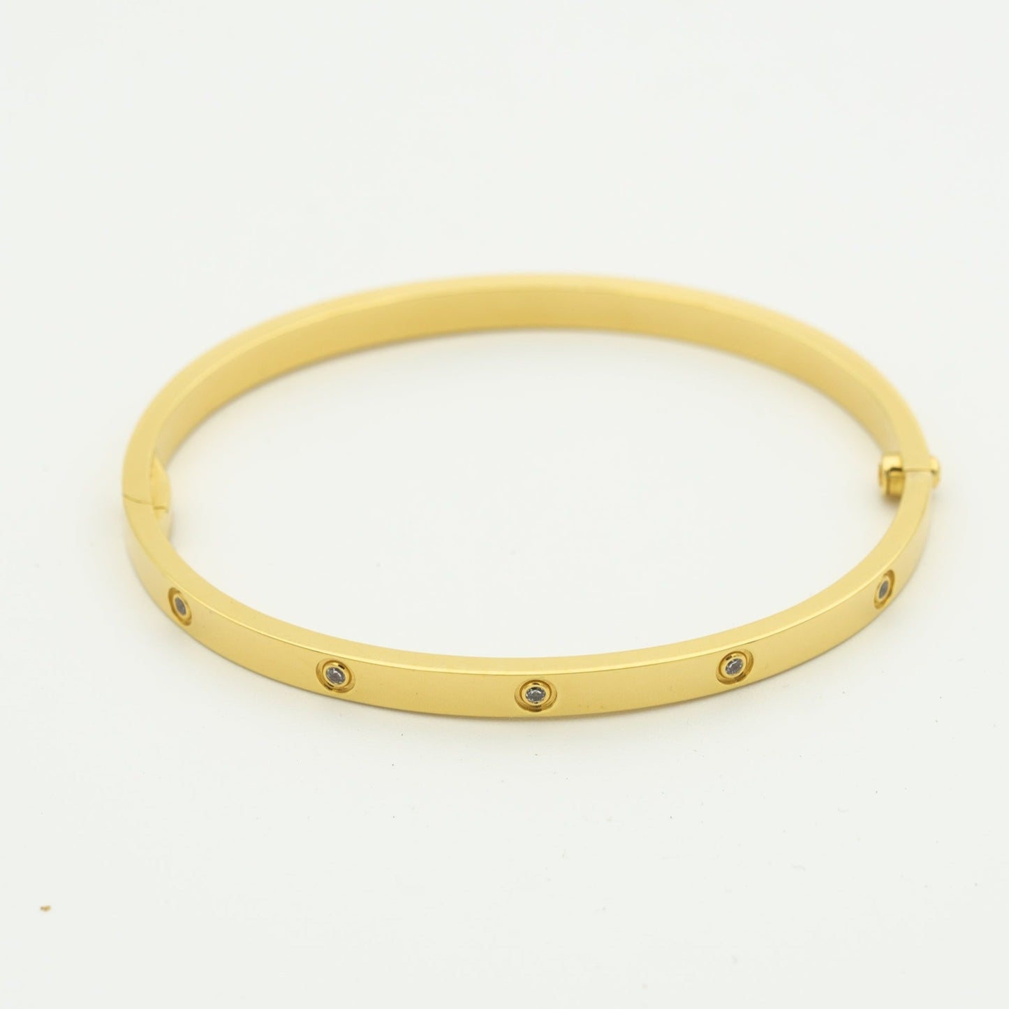 [Renovia Jewelry]LOVE BRACELET 3.65MM 10 DIAMONDS