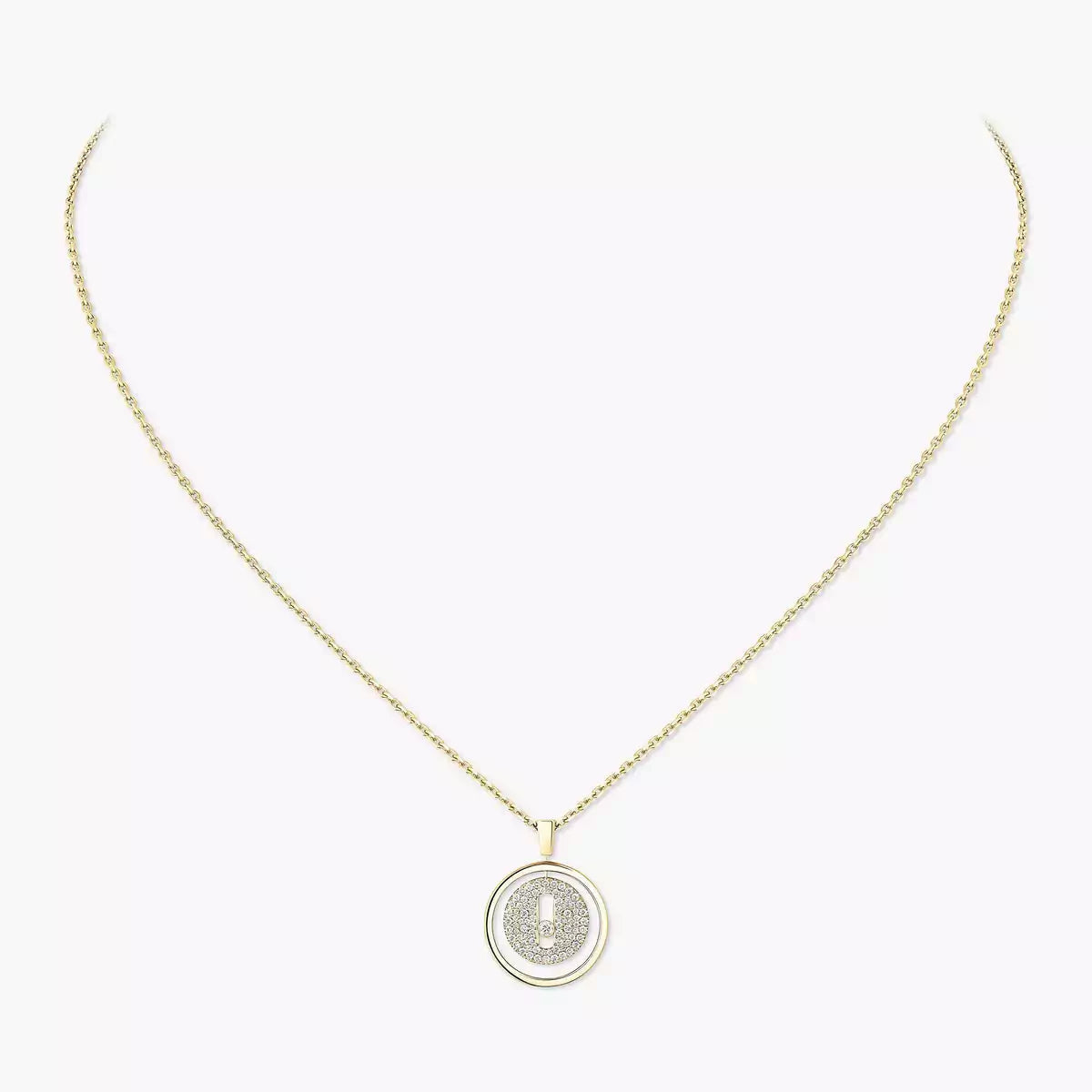 [Renovia Jewelry] Lucky Move Diamond Necklace